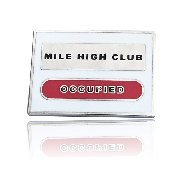 Mile High Club Hard Enamel Pin